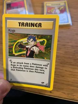 Koga Trainer (19/132) Holo Gym Challenge Pokemon Card! FREE P&P! - Image 5