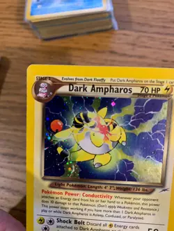 Dark Ampharos (1/105) Holo Neo Destiny Set Pokemon Card! FREE P&P! - Image 4