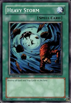 Heavy Storm - 1st Edition YSD-EN027 - LP - YuGiOh - Image 1