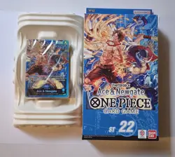 One Piece TCG Ace & Newgate ST22 - Deck Only Sealed - No Promo Pack - Image 1