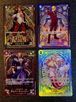 OP11 ONE PIECE CARD GAMES JAPANESE 4 SET SP (Super Parallel) - Image 1