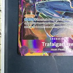 Trafalgar Law (Illustration Box Vol.6) P-093 One Piece Promotion Card Foil! Rare - Image 2