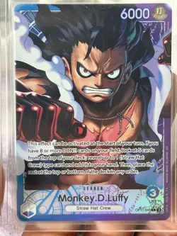 Monkey.D.Luffy (Alt Art) OP11-040 English A Fist Divine Speed - One Piece - NM - Image 1