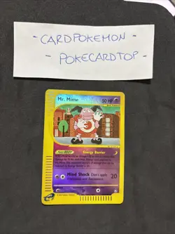 Pokemon Card Mr Mime 95a/147 -Aquapolis -eng-Holo Reverse-Nm/mint! - Image 1
