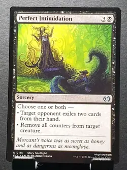 MTG 0115 PERFECT INTIMIDATION Lorwyn Eclipsed Uncommon card⚔NM/MT - Image 1
