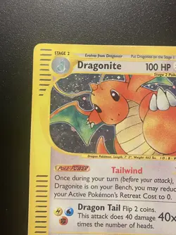 Pokemon Card- Dragonite-Expedition-Holo-9/165-Rare-ENG-E-reader-LP - Image 3