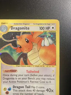 Pokemon Card- Dragonite-Expedition-Holo-9/165-Rare-ENG-E-reader-LP - Image 4