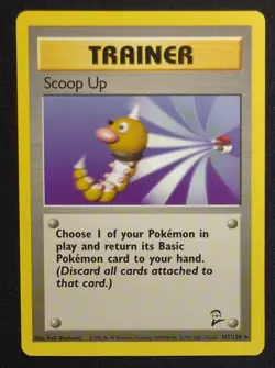 Scoop Up 107/130 Base Set 2 Pokemon Card - Image 1