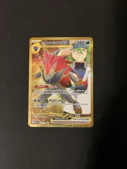Pokemon TCG Journey Together N's Zoroark EX Holo Ultra Rare Card 189/159 - Image 1