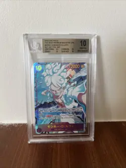 BGS 10 Monkey D. Luffy OP05-119 SEC Alt Art PRB-01 2024 Japanese ONE PIECE Card - Image 1