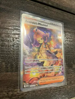 Acerolas Mischief Pokemon TCG Mega Evolutions Card 183/132 Sir - Image 2
