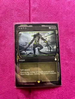 V.A.T.S. (Showcase) Universes Beyond: Fallout Foil - NM - Image 1