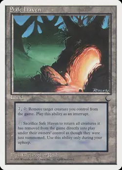Safe Haven 1x ENGLISH MtG Chronicles SP/NM - Image 1