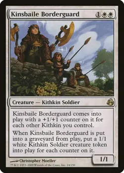 Magic The Gathering MTG KINSBAILE BORDERGUARD Morningtide NM Near Mint - Image 1