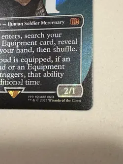 Cloud, Midgar Mercenary (Borderless) (Surge Foil) Final Fantasy Foil - Image 5
