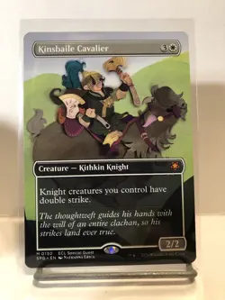 Kinsbaile Cavalier (Non-foil) [Borderless] Special Guests 0130 Mythic MTG - Image 1