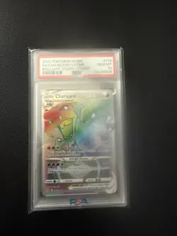 Pokemon Charizard VSTAR Secret Rare Holo 174/172 Brilliant Stars PSA 10 - Image 1