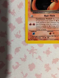 Pokemon Dark Charizard 4/82 Team Rocket Holo Near Mint - Image 4