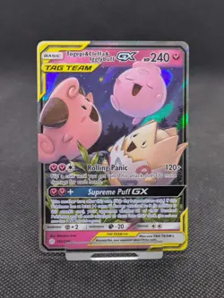 Pokemon Togepi & Cleffa & Jigglypuff 143/236 Cosmic Eclipse NM/M - Image 1