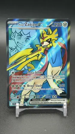 Pokemon Hop's Zacian ex SV09: Journey Together #176/159 - Image 1