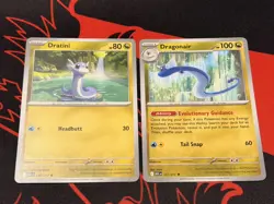 Pokemon TCG - Ascended Heroes - (ASC EN) - Dratini 150/217 - Dragonair 151/217! - Image 1