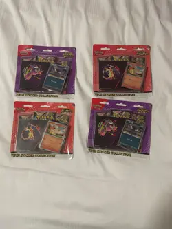 Pokemon TCG Ascended Heroes Tech Sticker Collection Bundle X 2 - Image 1