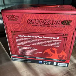 Pokemon TCG Charizard ex Super-Premium Collection Box NEW SEALED! FAST SHIPPING - Image 3