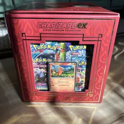 Pokemon TCG Charizard ex Super-Premium Collection Box NEW SEALED! FAST SHIPPING - Image 4