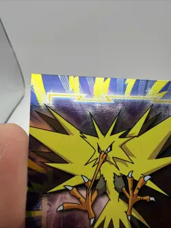 L2000 Topps Pokemon Series 3 HOLO Foil #145 Zapdos TV Animation Blue Label LP - Image 4