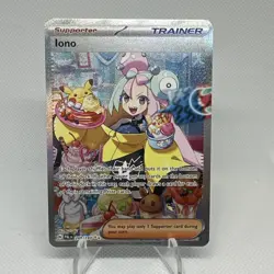 Iono 269/193 - SV Paldea Evolved - Special Illustration Rare Pokemon TCG English - Image 1