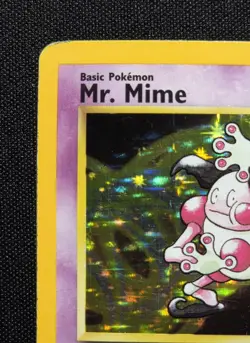 [HP] Mr. Mime 6/64 Jungle Set Holo Rare Vintage Pokemon - Image 2