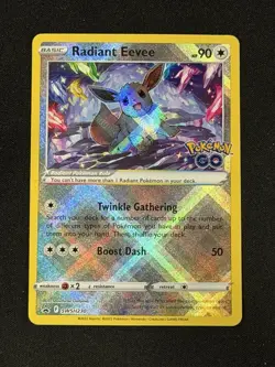 Pokemon TCG Radiant Eevee SWSH230 Sword & Shield Holo Promo NM - Image 1