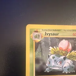 Pokemon TCG Ivysaur Base Set 30/102 Regular 1999 60 HP Uncommon Wizards - Image 3