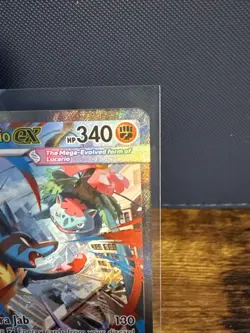 2025 Pokemon Mega Evolution MEG EN Lucario ex Special Illustration Rare #179/132 - Image 2