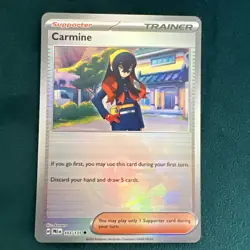 Pokemon TCG S&V Carmine 103/131 Poke Ball - Prismatic Evolutions NM - Image 1