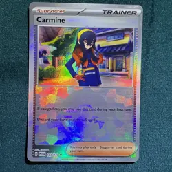 Pokemon TCG S&V Carmine 103/131 Poke Ball - Prismatic Evolutions NM - Image 2
