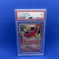 PSA 7 Ho-Oh ex Pop Series 3 17/17 Holo Pokemon TCG 2006 Ultra Rare NEAR MINT - Image 1
