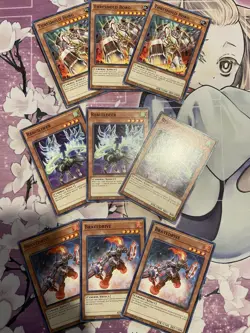 Yugioh Threshold Borg Rebuildeer Bravedrive x3 set Lot BODE-EN093, 094, 095 - Image 1