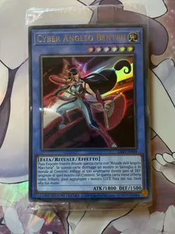 Yugioh Cyber Angelo Benten/Cyber Angel Benten LART-IT049 Sealed Italian - Image 1