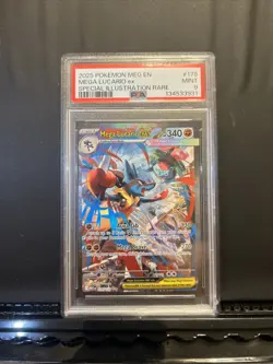 Pokemon Mega Evolutions TCG Mega Lucario EX Card 179/132 - Image 3