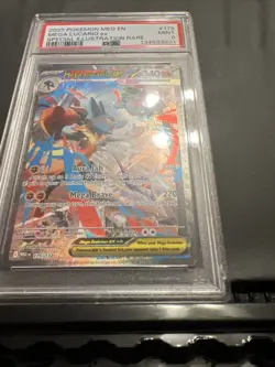Pokemon Mega Evolutions TCG Mega Lucario EX Card 179/132 - Image 4