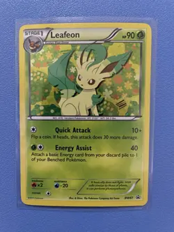 Leafeon BW87 Black Star Promo Holo - Lightly Played Pokemon Card - Image 1