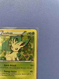 Leafeon BW87 Black Star Promo Holo - Lightly Played Pokemon Card - Image 3
