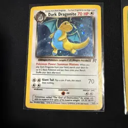 Pokemon WOTC Lot Of 4 Holographic Rare Team Rocket Unlimited Cards HP - Image 3