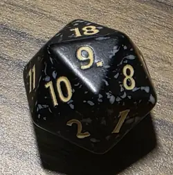 Magic the Gathering D20 Spindown Oversized Dice Lorwyn Eclipsed From Pre-release - Image 2