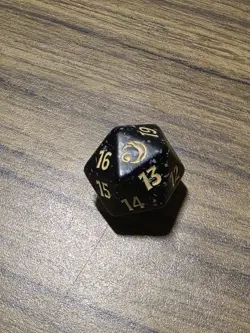Magic the Gathering D20 Spindown Oversized Dice Lorwyn Eclipsed From Pre-release - Image 3