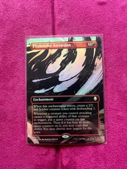 Firebender Ascension (Borderless) Avatar: The Last Airbender Foil - NM - Image 1