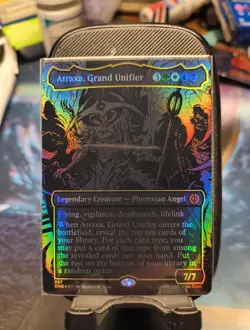 Atraxa, Grand Unifier (Oil Slick Raised Foil) Phyrexia: All Will Be One Foil - Image 1