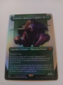 Vorinclex, Monstrous Raider (Concept Praetor) Phyrexia: All Will Be One Foil - Image 1