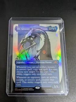 Jin-Gitaxias, Progress Tyrant (Concept Praetor) (Step-And-Compleat Foil) mtg - Image 1